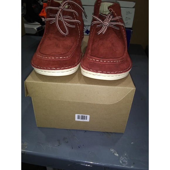 Birkenstock Original Pasadena High Suede Burgandy 41N